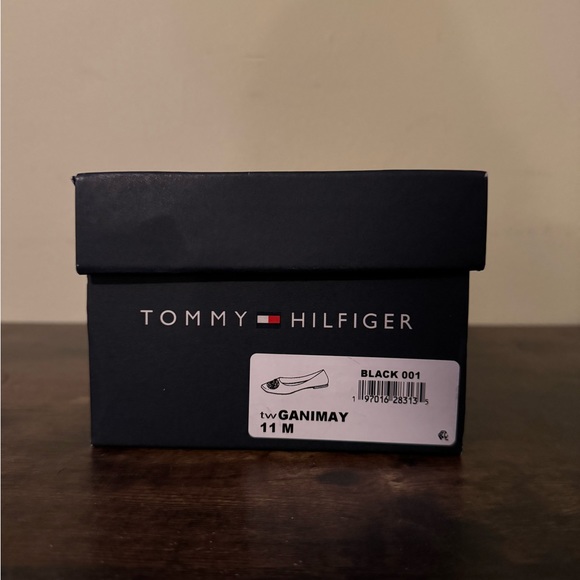 Tommy Hilfiger - Ganimay Ballet Flats - Black - Size 11 - Picture 6 of 7